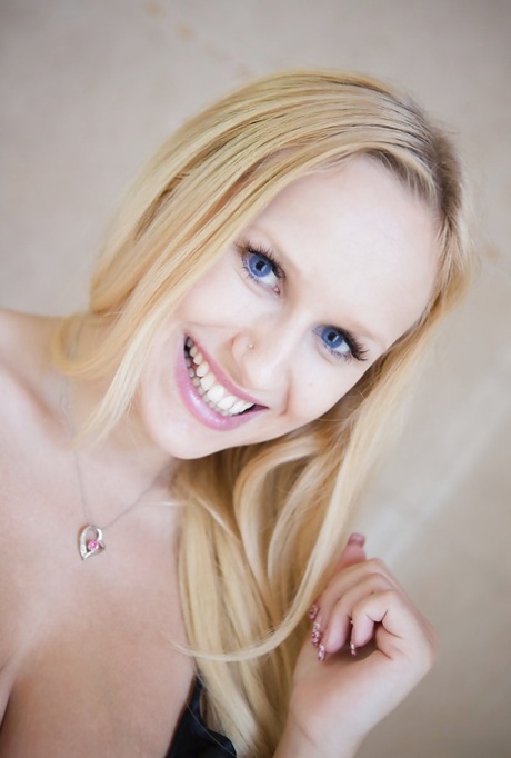 coed smiling blonde pretty archive